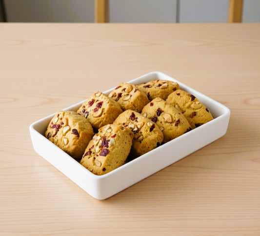 ROSE DRY FRUIT COOKIES